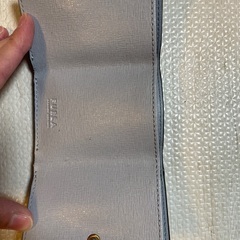 フルラ　ブルー　ミニ財布の画像