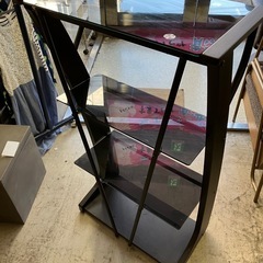 石2511-458 ニトリ ガラスシェルフ マーチン60 中古の画像