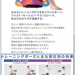 差し上げます　THRIVE(スライヴ) 電動 ながらフィットネス機器 バランスボーイの画像