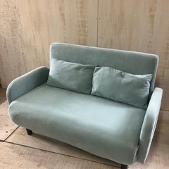 J620⭐️日昇　2人掛けソファベッド　説明書付き