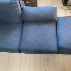 16.美品ソファ、オットマンの画像