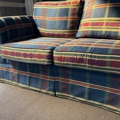 ソファー　3人掛け　レトロモダンなソファ　作りはしっかり！の画像