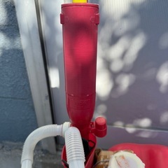 灯油缶とポンプセットの画像