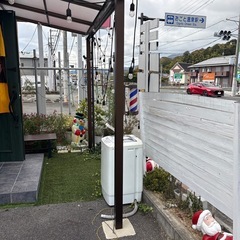 ハイアール洗濯機　ジャンク　通電　排水のみ確認済の画像