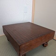 脚付き囲碁盤　２台の画像