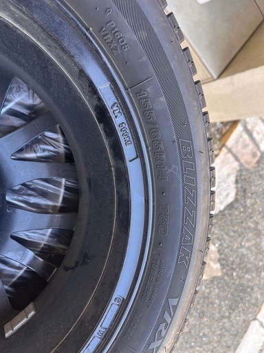 スタッドレス☃️?155/65R14