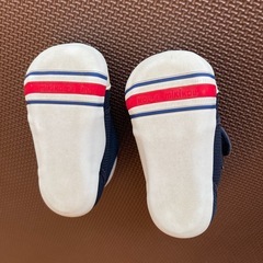 ミキハウス ベビーシューズ 12cm ネイビーの画像