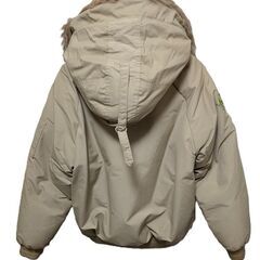 ▲EDWIN フードファー付きダウンショートジャンパー▲古着の画像