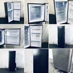 ID:rg221211 【自社配送エリア内限定】シャープ SHARP 冷蔵庫 一人暮らし 中古 2019年製 2ドア 225L シルバー ファン式 右開き SJ-D23E-S  【リユース品：状態B】【送料無料】【設置費用無料】の画像