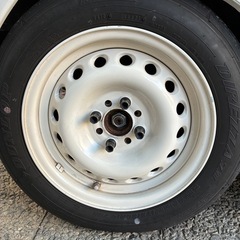 BRIDGESTONE スーパーラップ　4穴　PCD100 14インチの画像