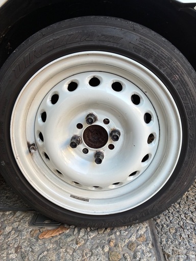 BRIDGESTONEスーパーラップ14インチ6J PCD100 4本