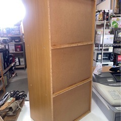 3段　カラーボックス　収納　便利　棚　本　漫画　2点有り　中古　③の画像