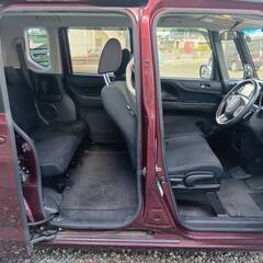 商談中【車検2年付き！コミコミ24万5000円）平成26年　ホンダ　NBOXターボ　ワインレッド　2WD　走行距離109,000㎞　両側スライドドア★ナビ★ETCの画像