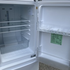 【RKGRE-597】特価！TAG label by amadana/154L 2ドア冷凍冷蔵庫/AT-RF150-WH/中古品/2020年製/店頭引取推奨品/弊社近隣有料配達も可の画像
