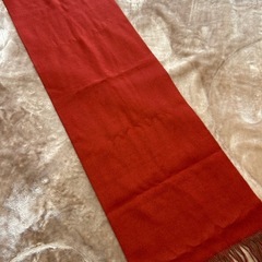 マフラー ショール ストール スカーフredレッド赤色系無地縦150横48メンズmen’s男性用紳士レディースlady's LADYS女性用婦人ウィメンズwomen’sユニセックス男女兼用の画像