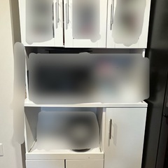 ニトリ　キッチン収納棚の画像