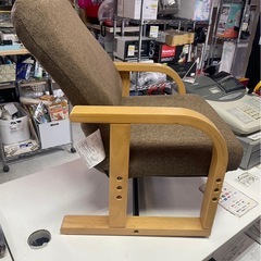 NITORI　ニトリ　タカザイス　ハープ3　リクライニング　座面高さ調整可　高座椅子　イス　チェア　中古　③の画像