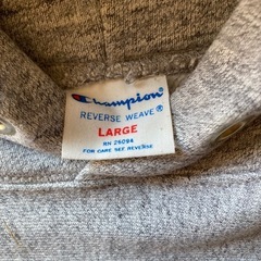 チャンピオン リバースウィーブ　パーカーL 裏起毛の画像