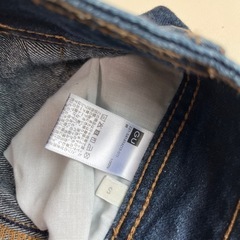 GU ハイウエストデニム　Sの画像
