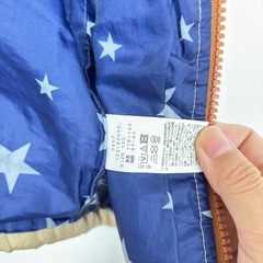 子供服冬用120cmベストの画像