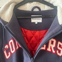 コンバース裏キルトジップジャケットの画像