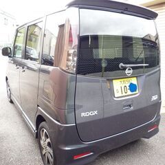 めちゃ綺麗　日産ルークスハイウェイスター24年式　車検満タン９年１０月　純正ナビ、TV、純正アルミ、パワスラ付きの画像