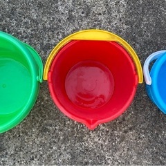 子供用　バケツ　3個セットの画像