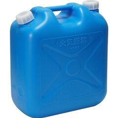 【交渉中】①コロナ 石油ファンヒーター ②キャスター4個 ③ポリタンク18Lの画像