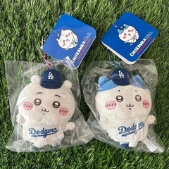 【定価譲渡】ちいかわ×ドジャース マスコット2点セットの画像