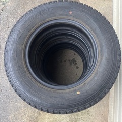 軽トラ、軽バンへどうぞ！スタッドレスタイヤのみ 145R12 6PR ダンロップ ウインターマックスSV01 2017年製造 の画像