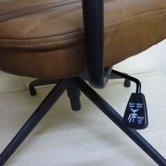 3-1　未使用/新品　回転式ダイニングチェア 2脚 お掃除ロボ対応 回転 昇降 お掃除ロボット ダイニングチェア の画像