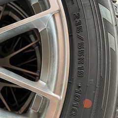 スタッドレスタイヤホイールの画像