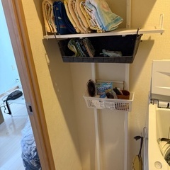 ランドリーラック　ニトリの画像