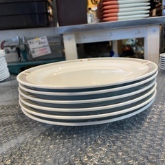 【引き取り限定】中古品　ノリタケ　プリマデュラシリーズ　大皿プレート　6枚セットの画像