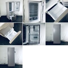 ID:rd24588 【自社配送エリア内限定】日立 HITACHI 冷蔵庫 ファミリー 中古 2019年製 3ドア 315L クリスタルシャンパン ファン式 右開き R-S32JV(XN)  【リユース品：状態A】【送料無料】【設置費用無料】の画像