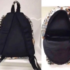 キッズ《レオパード》（耳尻尾付き）リュックの画像