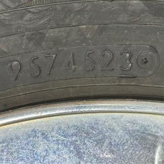 23年製　145/80R13 軽自動車　スタッドレス　155/65R14のサイズにもの画像