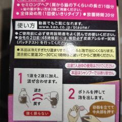 ブローネ泡カラー （ダークブラウン６番）未開封の画像