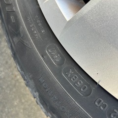 スタッドレスホイール4本セット　フォルクスワーゲン UP用　175/65R14 鉄ちん　ホイールキャップ　アップ　の画像