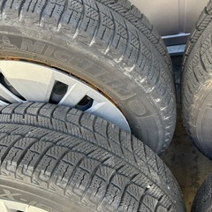 スタッドレスホイール4本セット　フォルクスワーゲン UP用　175/65R14 鉄ちん　ホイールキャップ　アップ　の画像