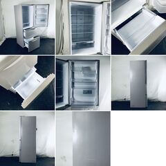 ID:rd24590 【自社配送エリア内限定】日立 HITACHI 冷蔵庫 ファミリー 中古 2019年製 3ドア 375L ライトブラウン ファン式 右開き R-K38JV(T)  【リユース品：状態B】【送料無料】【設置費用無料】の画像