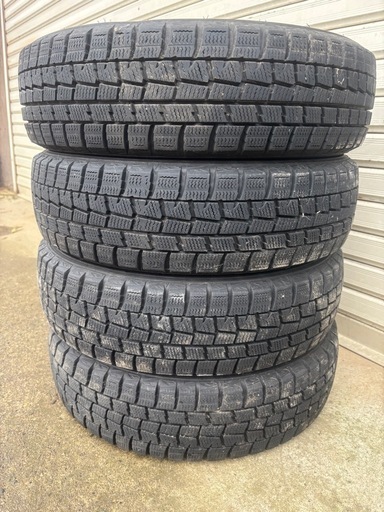 155/65R14　スタッドレスタイヤ4本タイヤのみ ダンロップ、ウインタマックス01　2019年日本製造