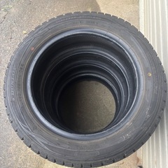 155/65R14　スタッドレスタイヤ4本タイヤのみ ダンロップ、ウインタマックス01　2019年日本製造の画像