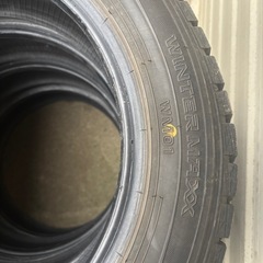 155/65R14　スタッドレスタイヤ4本タイヤのみ ダンロップ、ウインタマックス01　2019年日本製造の画像