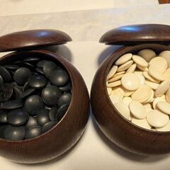 脚付き囲碁盤　２台の画像