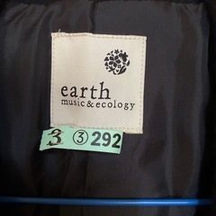 アース ミュージックアンドエコロジー　コートの画像