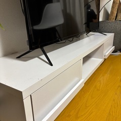 ローテレビ台 収納付 引き出し付 [幅140]  LOWYAの画像