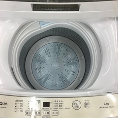 【トレファク松原店】AQUA（アクア）全自動洗濯機のご紹介です！の画像