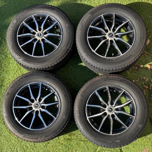 中古スタッドレス＋ホイールセット　2024年ブリザックVRX3 195/65R15