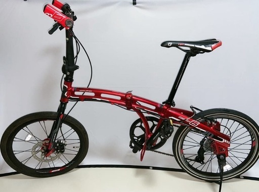 DOPPELGANGER ドッペルギャンガー 折り畳み自転車 ミニベロ　小径車 DOPPELGANGER ドッペルギャンガー DISCディスクブレーキ折り畳み自転車